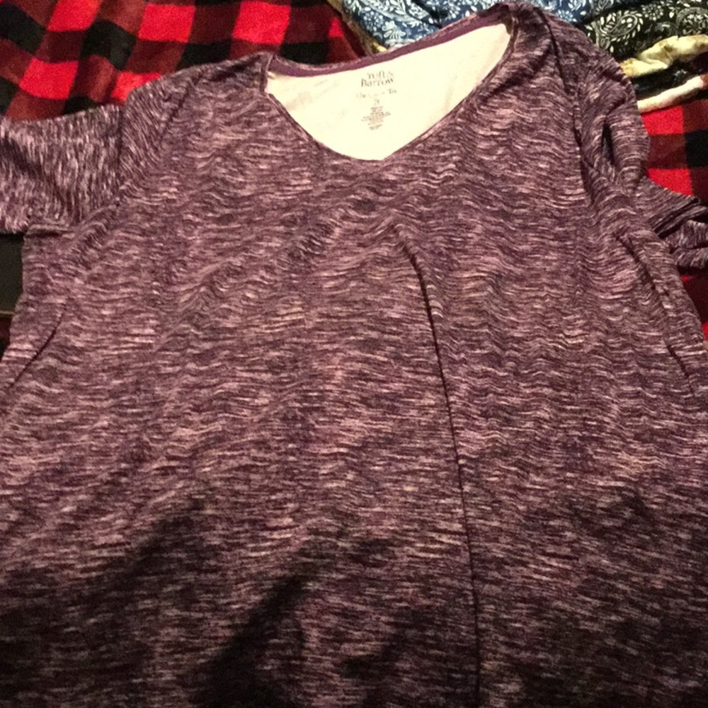 Purple shirt